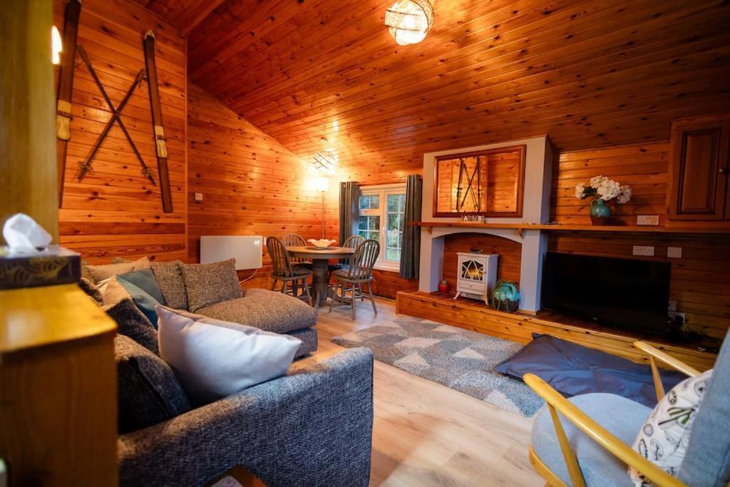 Rural Log Cabin In Snowdonia Near Coed Y Brenin By Seren Short Stays Ffestiniog Exterior foto